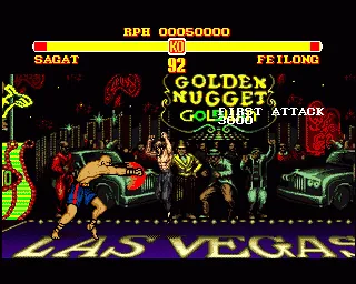 Backdrop artwork for Super Street Fighter II - The New Challengers (Europe) (AGA)