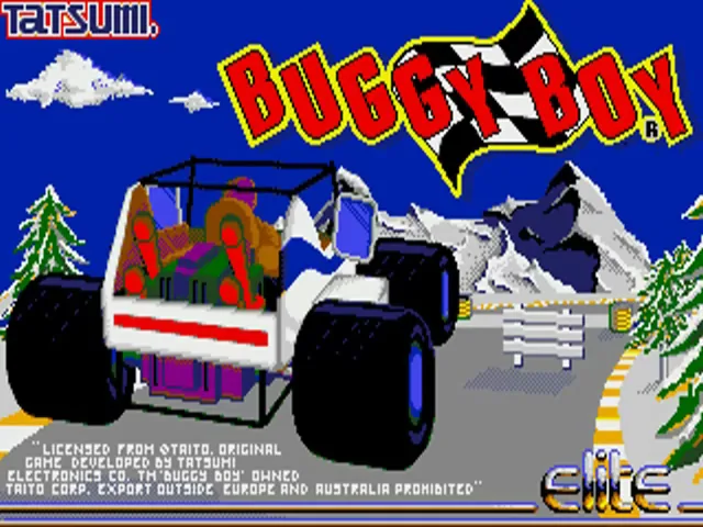 Buggy Boy (Europe) (Compilation - TenStar Pack) title screen