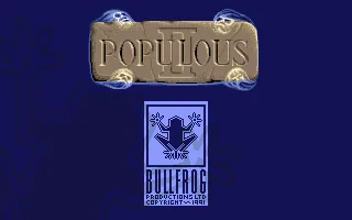 Populous II - Trials of the Olympian Gods title screen
