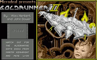 Goldrunner II (Europe) (Budget - The 16 Bit Pocket Power Collection) title screen