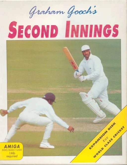 Backdrop artwork for Graham Gooch's Second Innings (Europe) (Addon)