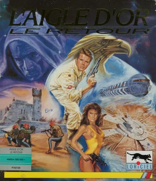 Aigle d'Or, L' - Le Retour cover art for Commodore Amiga