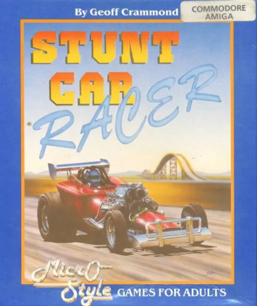 Stunt Track Racer cover art for Commodore Amiga