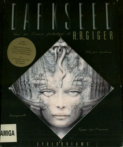 Darkseed cover art for Commodore Amiga