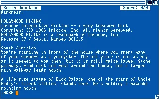 Hollywood Hijinx (USA) (r37) title screen