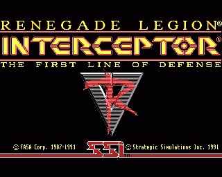 Renegade Legion - Interceptor screenshot