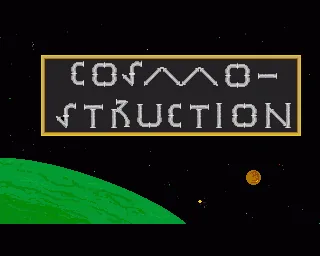 Cosmostruction title screen