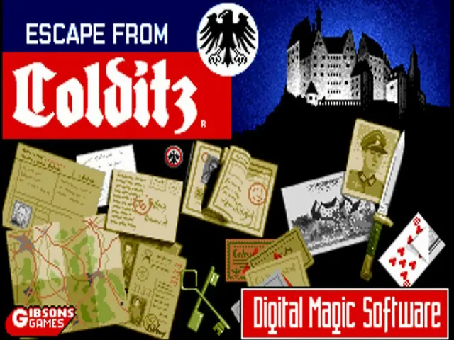 Escape from Colditz title screen