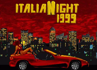 Italian Night 1999 title screen