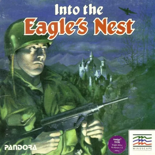 Eagles Nest (Europe) (Budget - Smash 16) cover art for Commodore Amiga