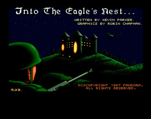 Eagles Nest (Europe) (Budget - Smash 16) title screen