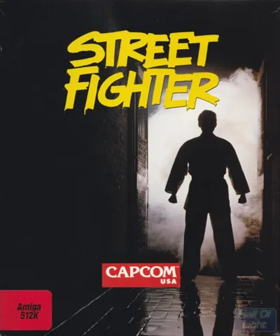Street Fighter (Europe) (Amiga + PC) (Budget - Kixx) cover art for Commodore Amiga