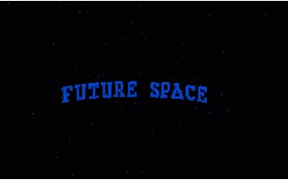 Future Space title screen