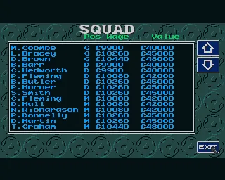 Graham Taylor's Soccer Challenge screenshot