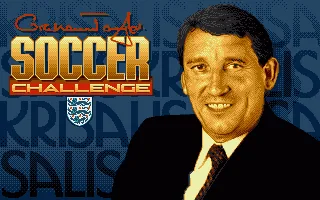 Graham Taylor's Soccer Challenge title screen