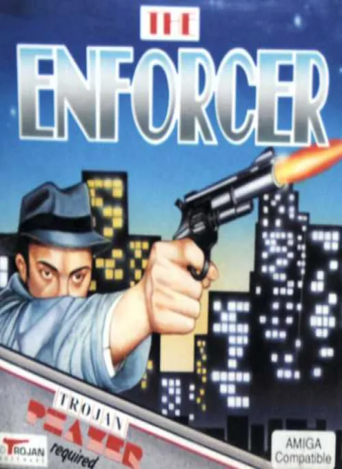 Enforcer, The (Europe) (Trojan Phazer Required) cover art for Commodore Amiga