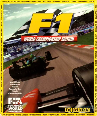 F1 World Championship Edition (Europe) (ECS) cover art for Commodore Amiga