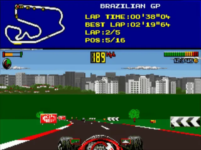 F1 World Championship Edition (Europe) (ECS) screenshot