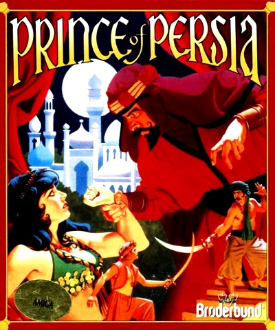 Prince of Persia (France) (Compilation - Super Heros) cover art for Commodore Amiga