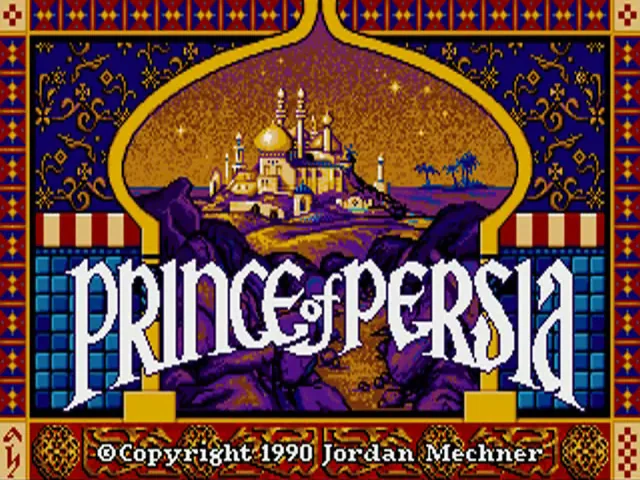 Prince of Persia (France) (Compilation - Super Heros) title screen