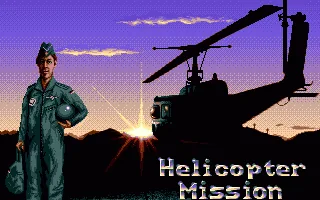 Helicopter Mission title screen