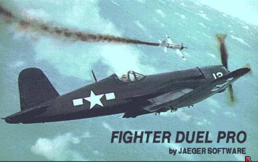 Fighter Duel Pro title screen
