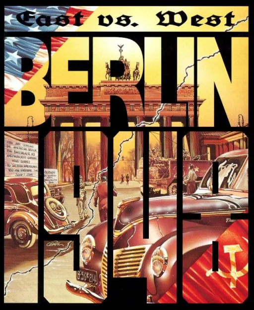 East vs. West Berlin 1948 cover art for Commodore Amiga
