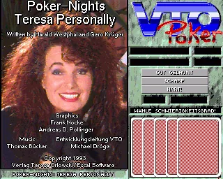 Poker Nights - Teresa Personally title screen
