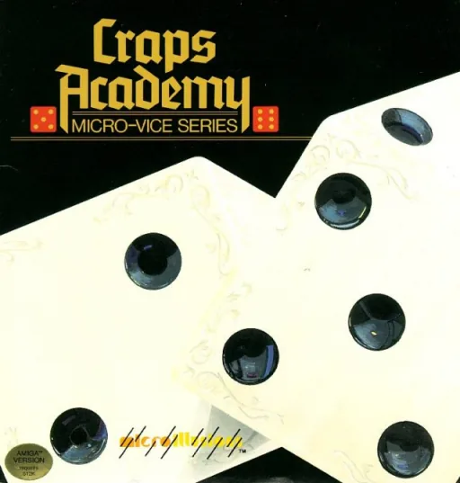 Craps Academy - Micro-Vice Series cover art for Commodore Amiga