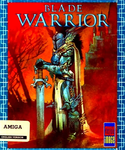Blade Warrior (Europe) (Budget - Zeppelin Platinum) cover art for Commodore Amiga