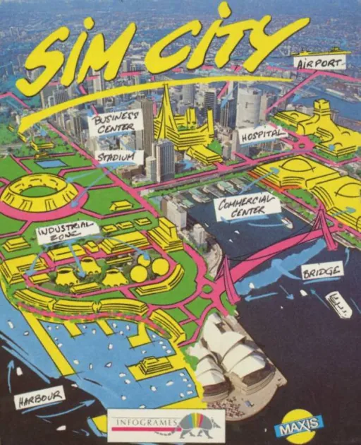 Backdrop artwork for SimCity - Terrain Editor