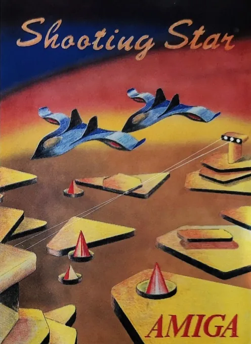 Shooting Star cover art for Commodore Amiga