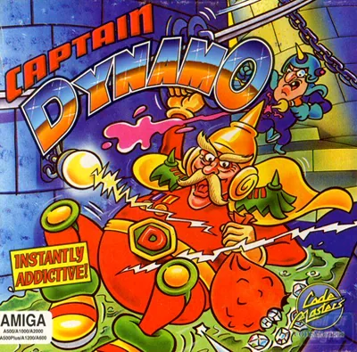 Captain Dynamo (Europe) (2.11.92) cover art for Commodore Amiga