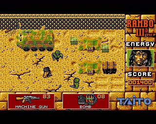 Rambo III (Europe) (Budget - The Hit Squad) screenshot