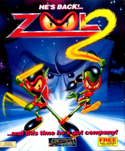 Backdrop artwork for Zool 2 (Europe) (AGA) (Amiga 1200 Bundle - Computer Combat)