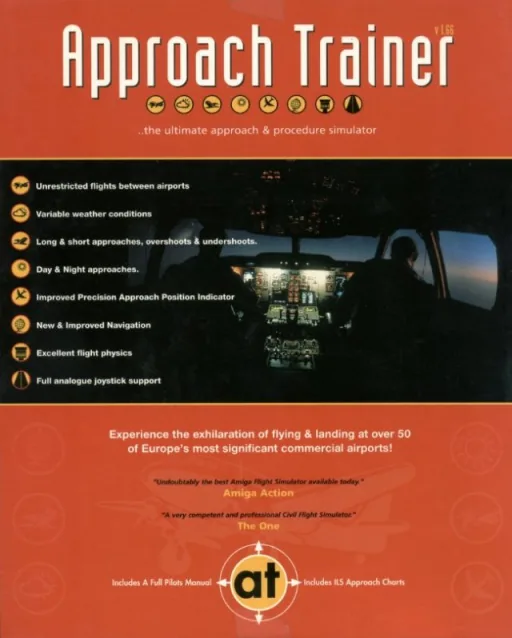Approach Trainer cover art for Commodore Amiga