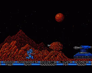 Exolon (Europe) (Budget - Black Edition) screenshot