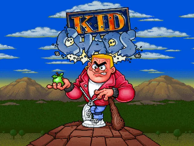 Kid Chaos title screen