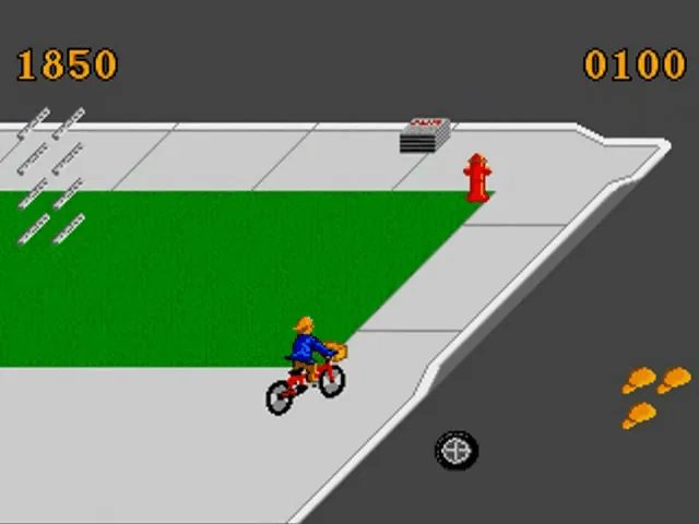 Paperboy (Europe) (Mastering Errors) screenshot