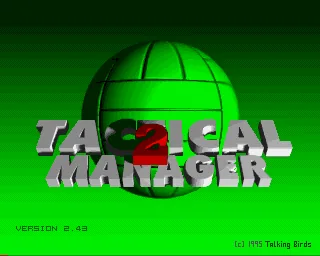 Tactical Manager 2 title screen