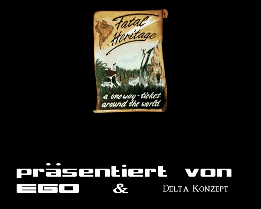 Fatal Heritage title screen