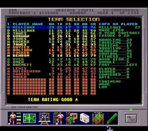 Premier Manager Multi-Edit System screenshot