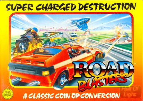 Road Blasters (Europe) (Budget - Kixx) cover art for Commodore Amiga