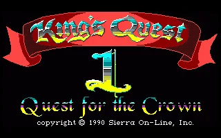 King's Quest - Quest for the Crown (Europe) (v1.0U) (HLS) title screen