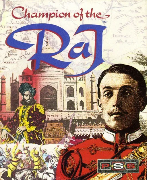 Champion of the Raj cover art for Commodore Amiga