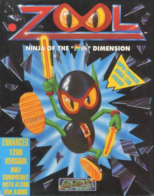 Backdrop artwork for Zool - Ninja of the 'Nth' Dimension (Europe) (AGA)