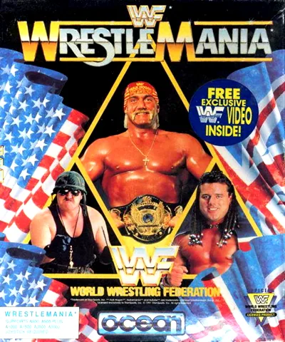 Backdrop artwork for WWF WrestleMania (Europe) (Budget - The Hit Squad)