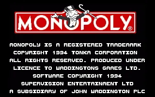 Monopoly title screen