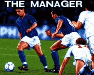 The Manager title screen