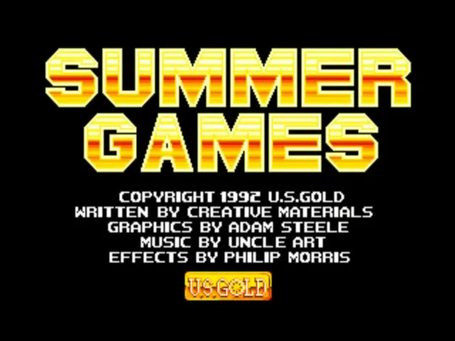 Summer Games (Europe) (Compilation - Mega Sports) title screen